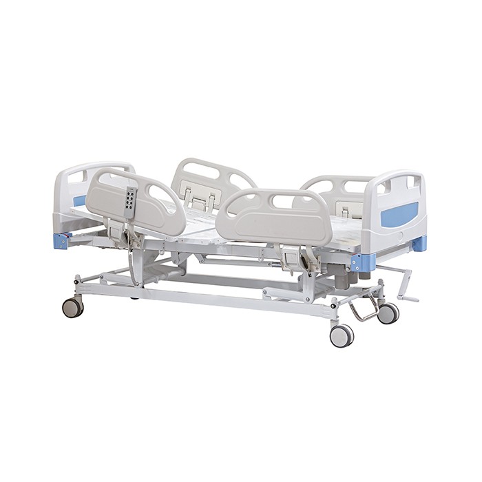 Double Use 3 Functions Electric And Manual Hospital Bed