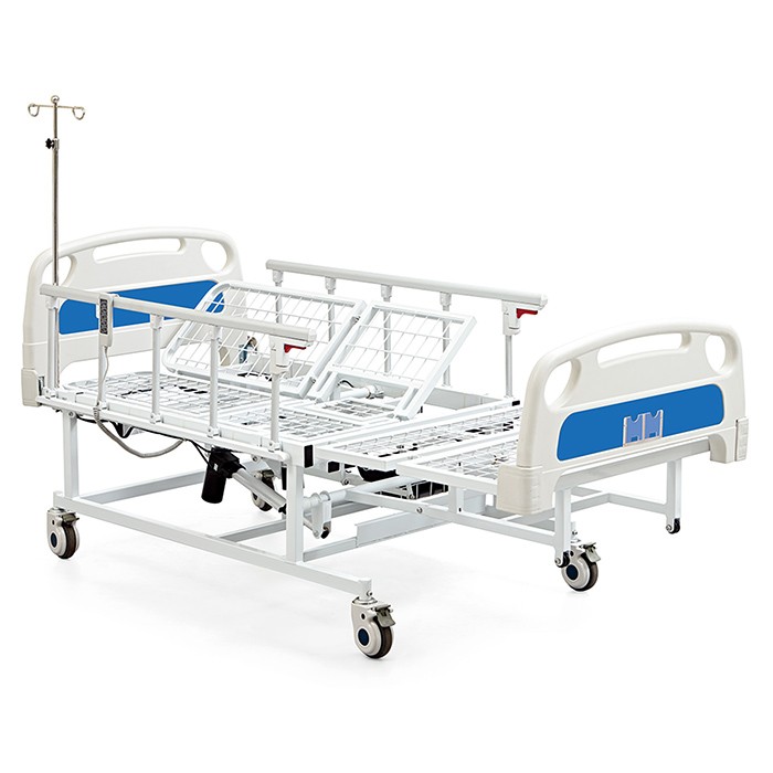 Turn Over Electric Toilet Hospital Bed With Bedpan