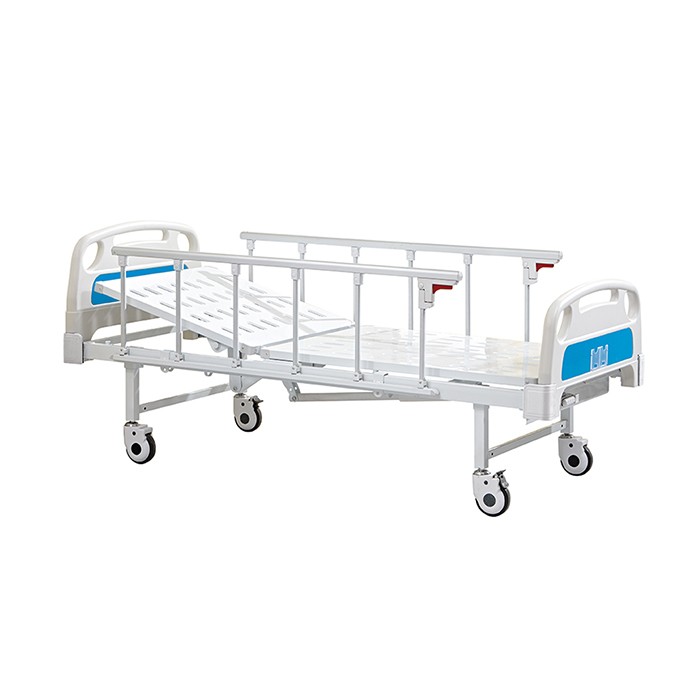 1 função 1 cama de hospital manual de manivela