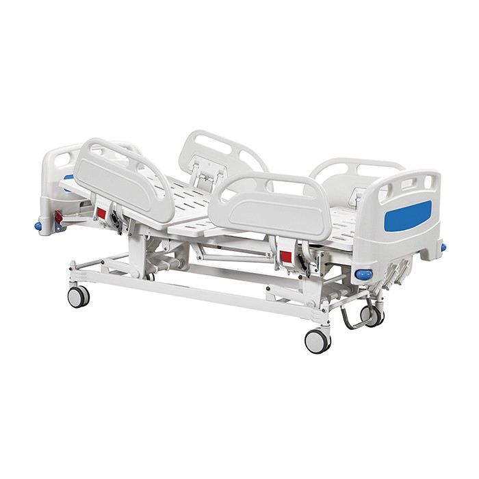 Adjustable 3 Cranks Hospital Manual Bed