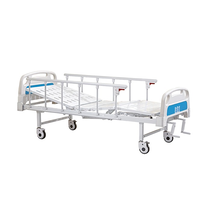 2 Cranks Manual Hospital Bed In Stock For Patient