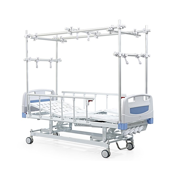 Medical 4 Cranks Manual Orthopedic Traction Hospital Bed