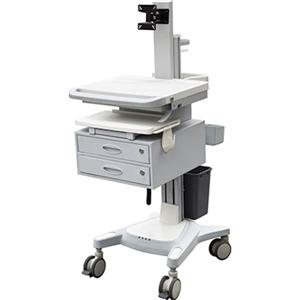 Movable Laptop Hospital Medical Computer Trolley