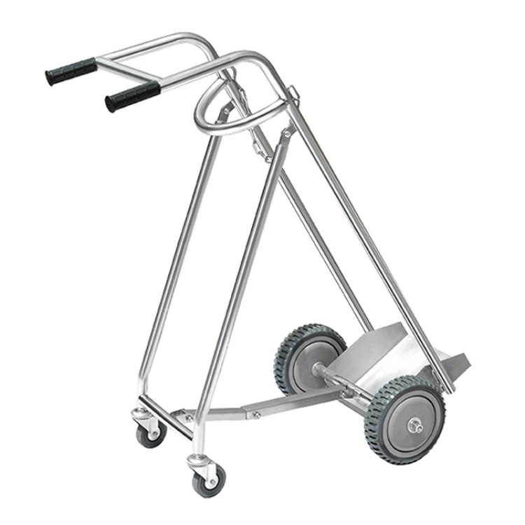 stainless steel oxygen cylinder cart
