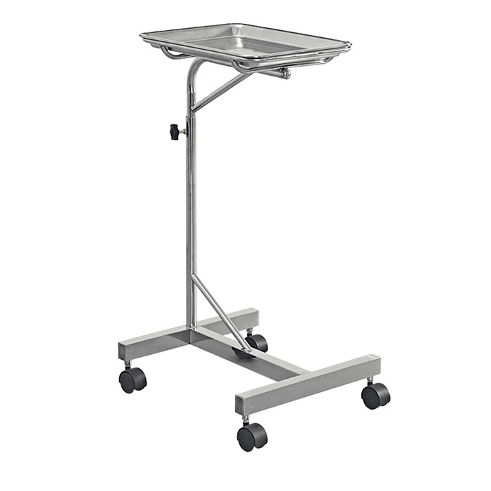 Hospital Surgical Stainless Steel Mayo Table Tray Stand