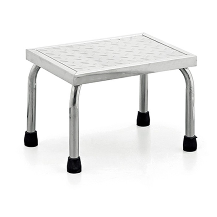 Portable Hospital Patient Stainless Steel Single Step Stool