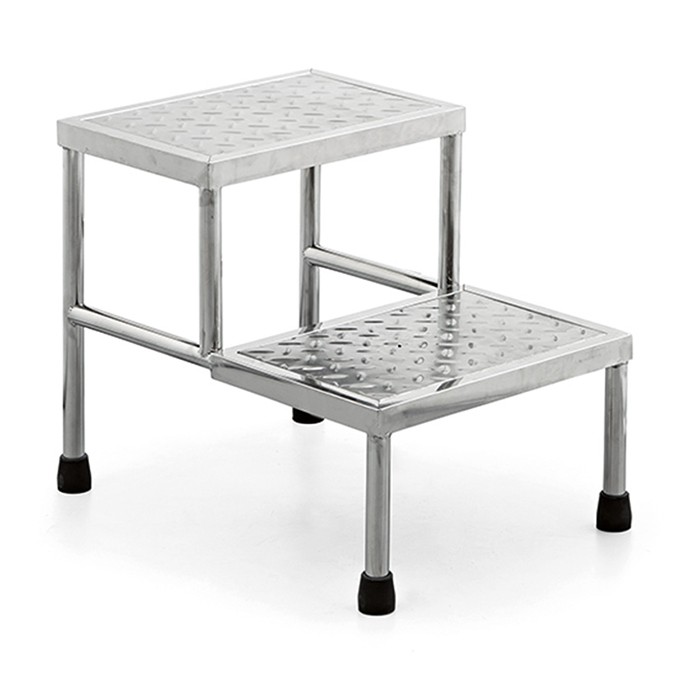 Clinic Medical Stainless Steel 2 Step Stool