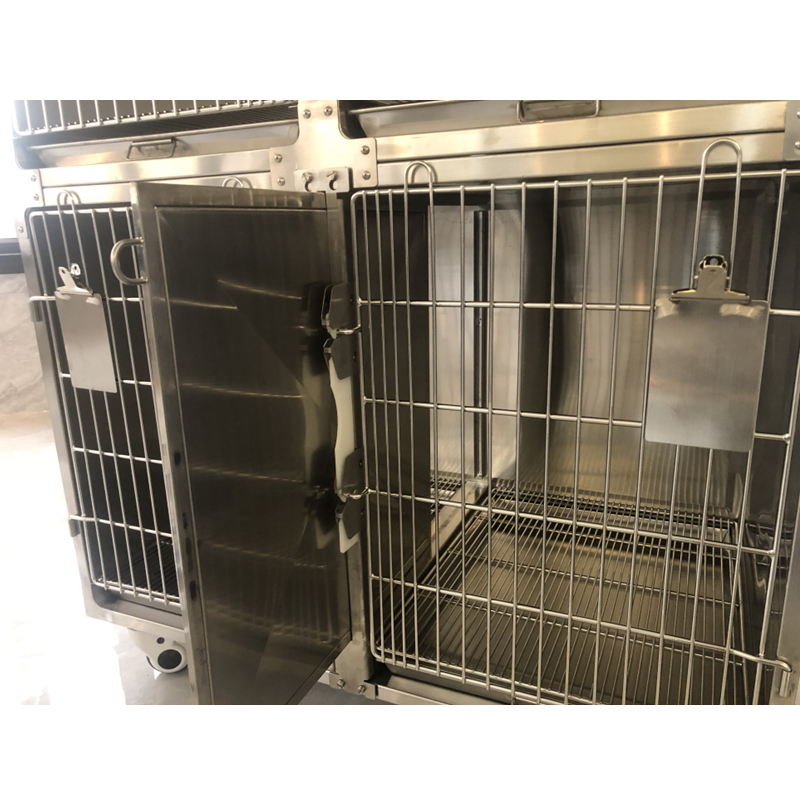 Supply Stainless steel pet cages combination cage for small animal