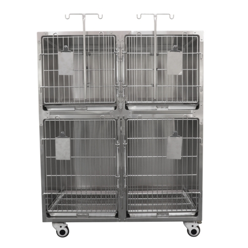 Stainless steel pet cages combination cage for small animal