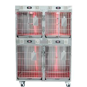 Veterinary pet hospital clinic stainless steel 304 veterinary oxygen cage