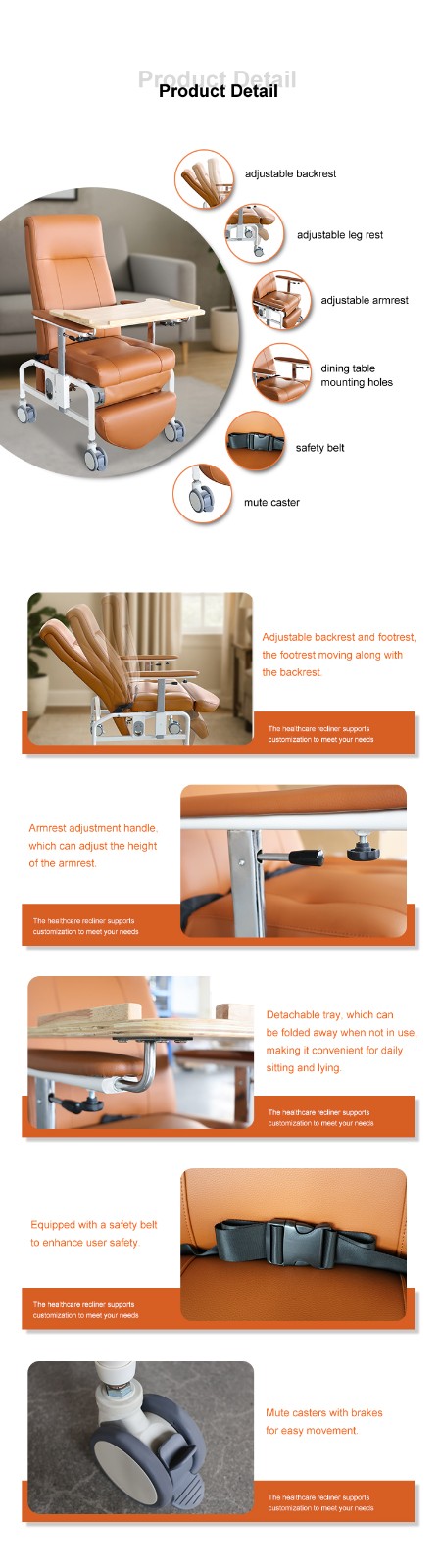 Recliner Geriatric Chairs