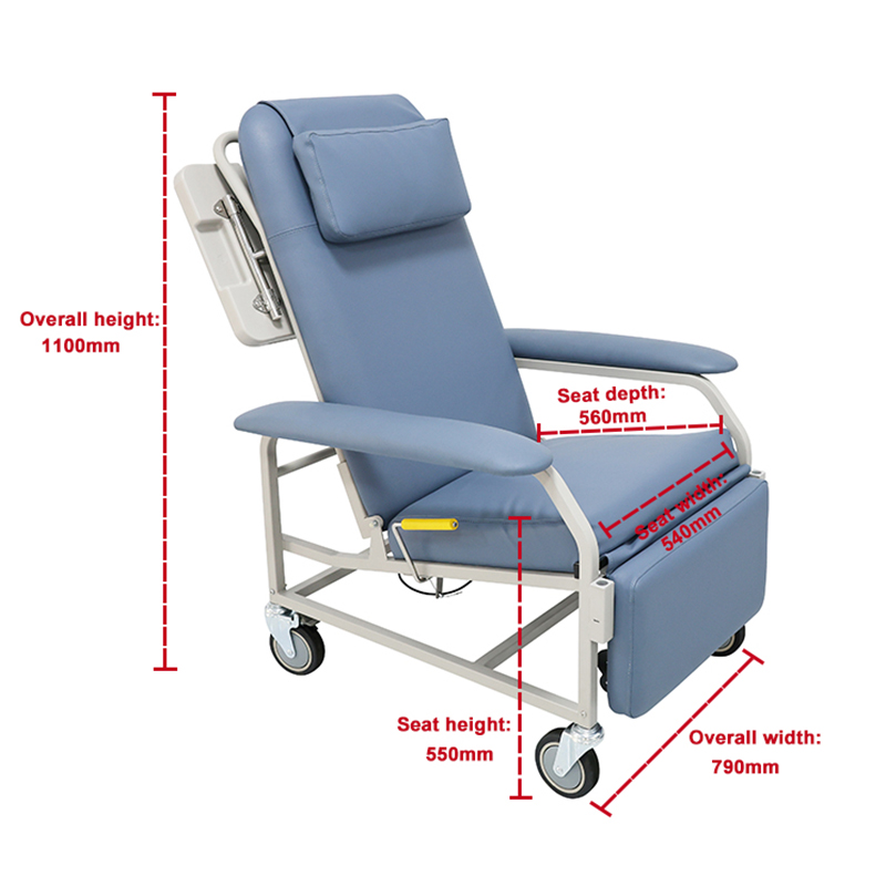 Medical Phlebotomy Donor Dialysis Recliner Chair