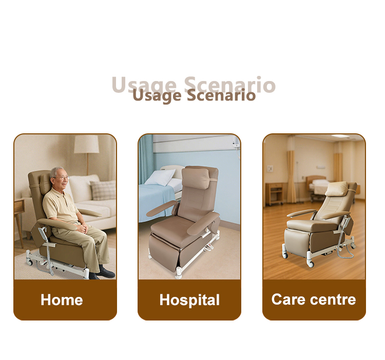 Electric dialysis chair