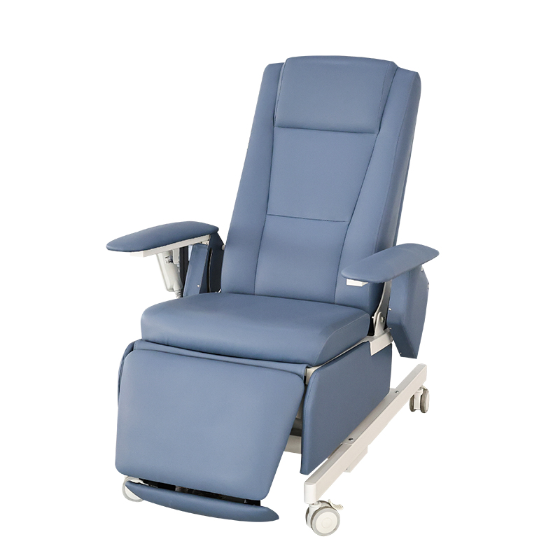 Blood Donation Chair Hospital Furniture Synthetic Leather Blood Draw Bank Collection Chair
