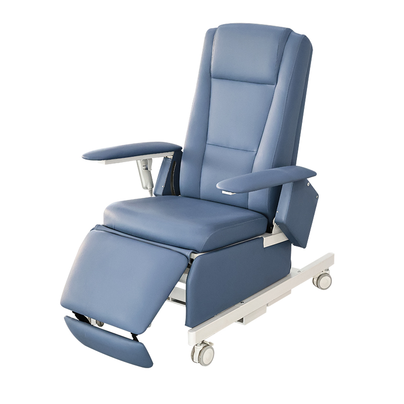 Blood Donation Chair Hospital Furniture Synthetic Leather Blood Draw Bank Collection Chair