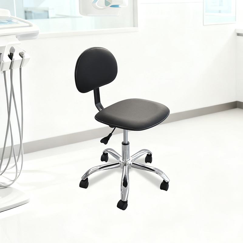 Factory Sale Luxury Pneumatic Pressure Stool swivel chair With Backrest