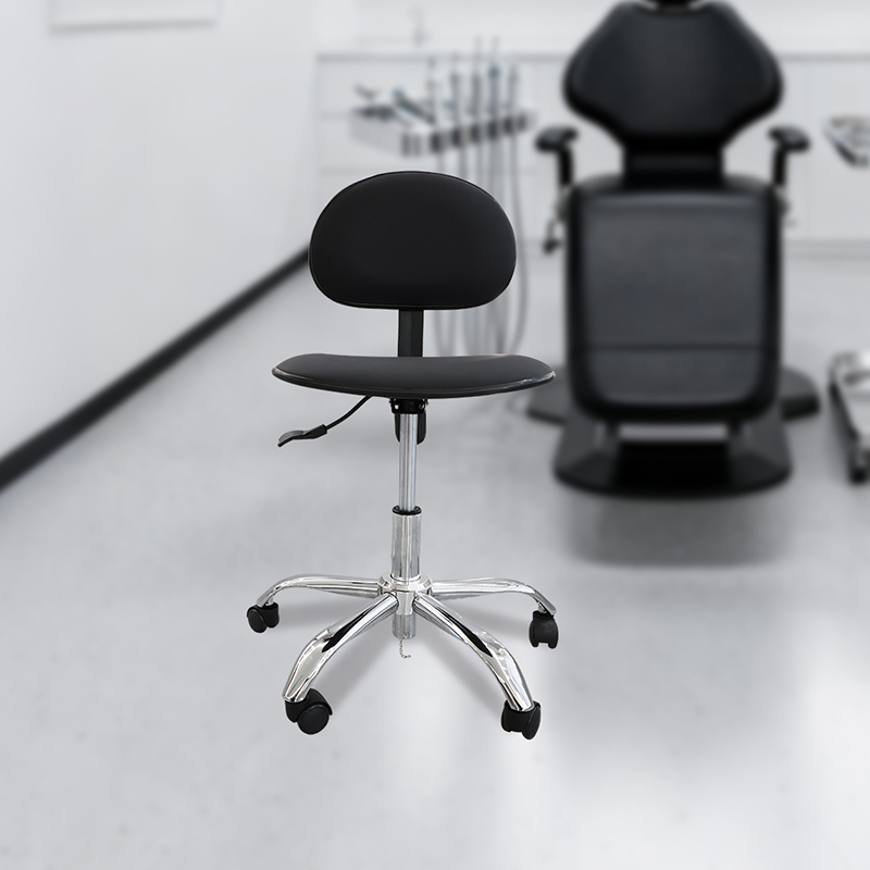 Factory Sale Luxury Pneumatic Pressure Stool swivel chair With Backrest