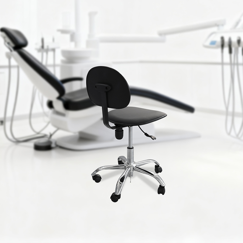 Factory Sale Luxury Pneumatic Pressure Stool swivel chair With Backrest