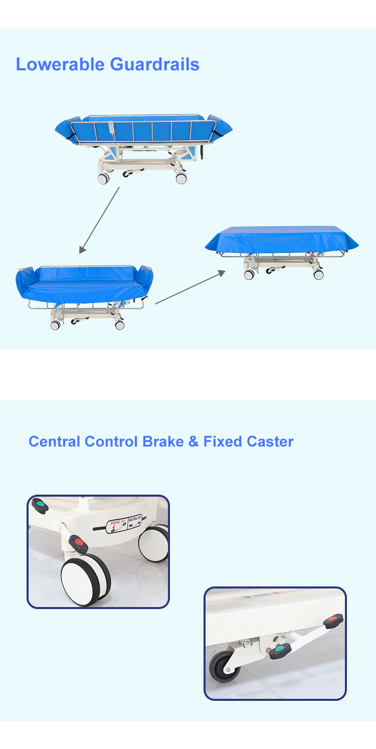 Stainless Steel Shower Bed