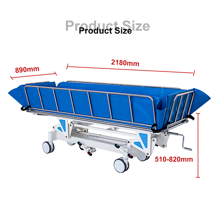 Manual Shower Bed Manual Shower Bed