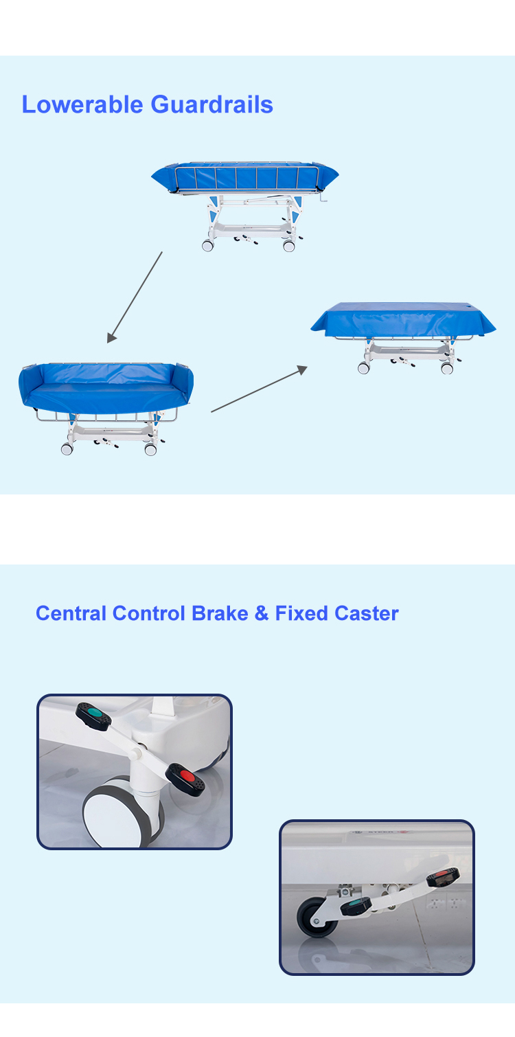 Manual Shower Bed Manual Shower Bed