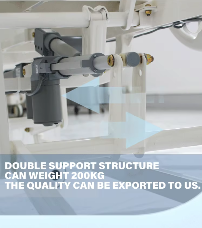 5 function electric hospital bed