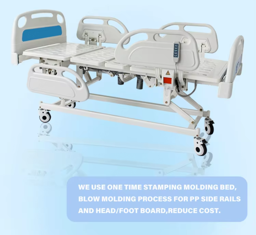 patient 5 function electric hospital bed