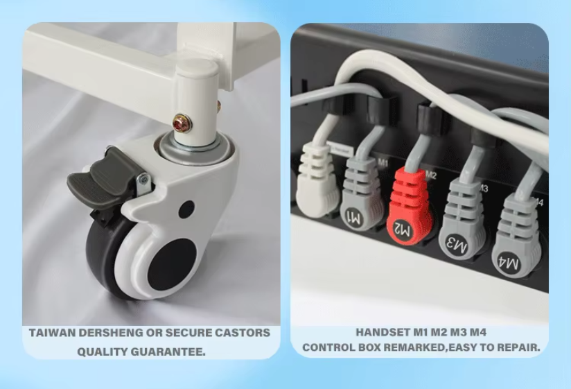 medical 5 function electric hospital bed