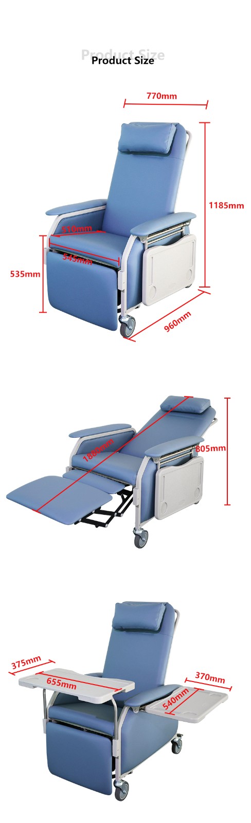 Recliner Geriatric Chairs