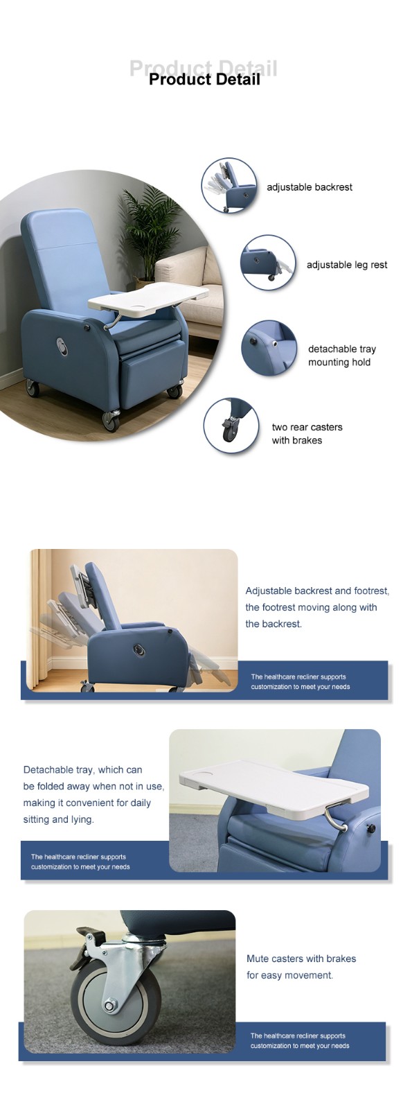 Recliner Geriatric Chairs