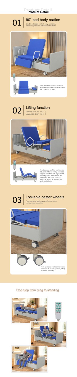 Sanatorium Multifunctional bed
