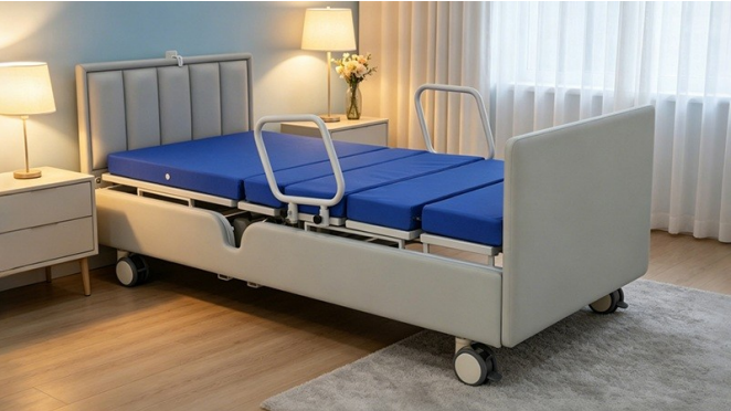 rotating home care bed