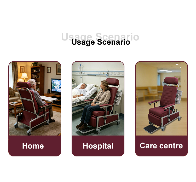 multifunction transfer recliner chair