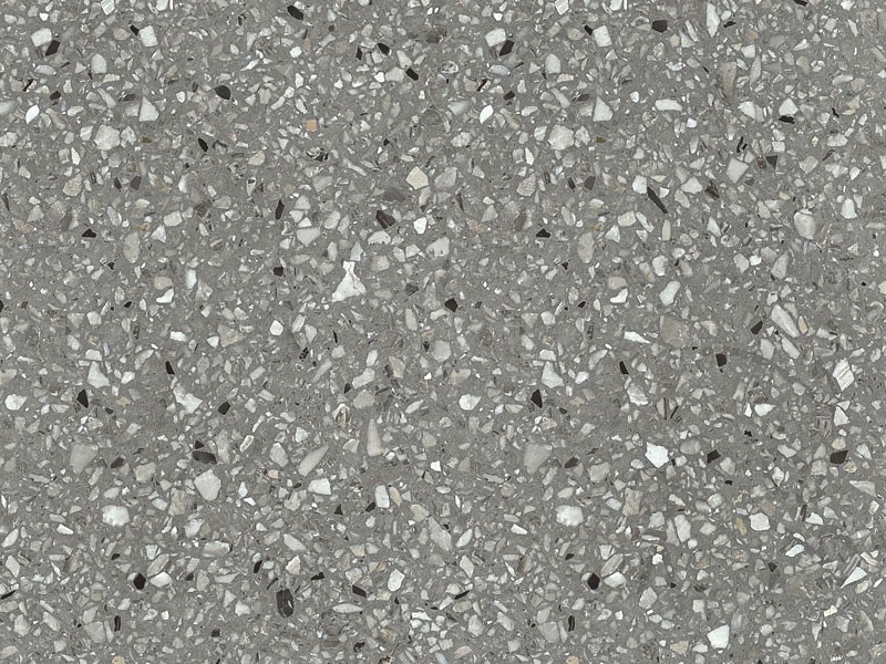 屋外の灰色の無機大理石のタイル