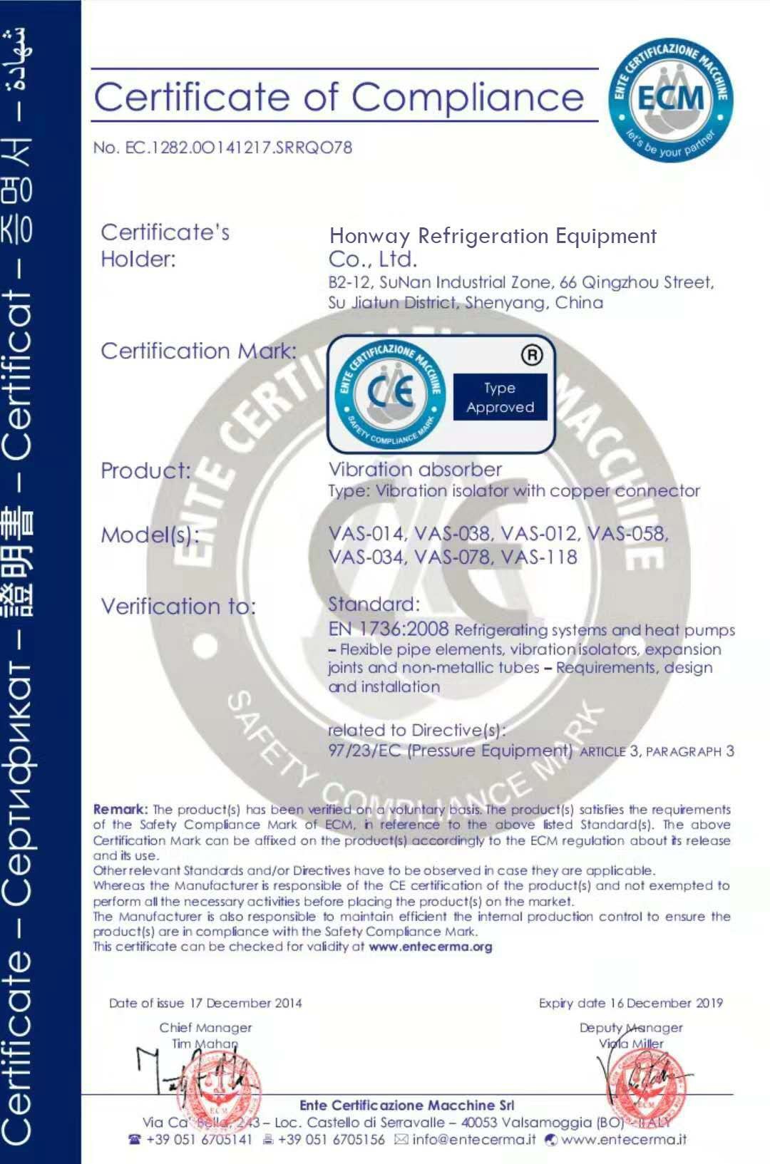 Certificado CE