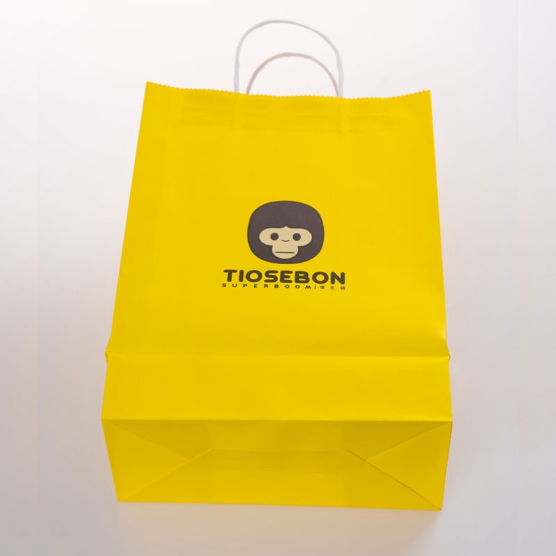 Paper Carrier Bags With Twisted Handles