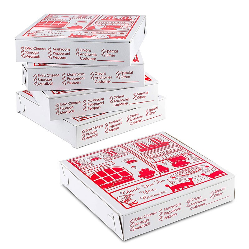 Kotak Penghantaran Pizza Custom Kotak Kotak Kartun