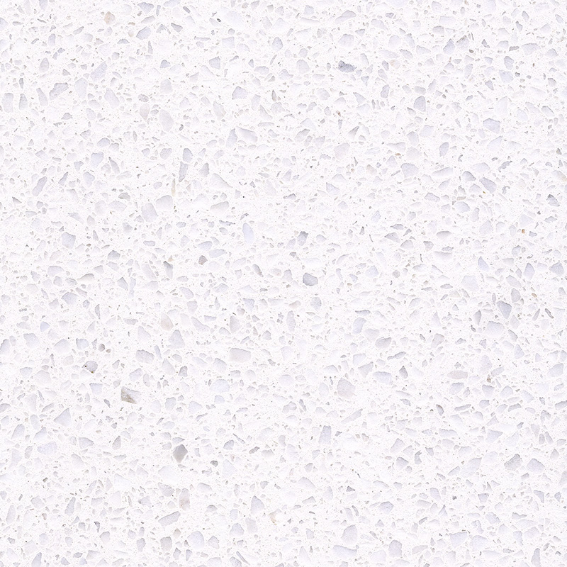 Piedra artificial prefabricada de color blanco hielo