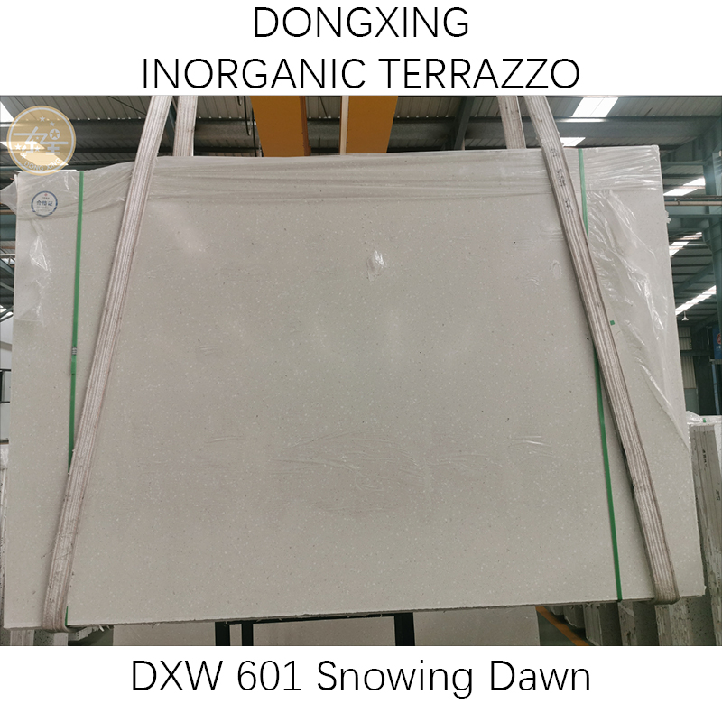 Китай DXW601A Сборные плиты терраццо из искусственного камня бежевого цвета, производитель