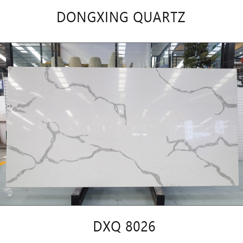 Carrara White quartz benchtops