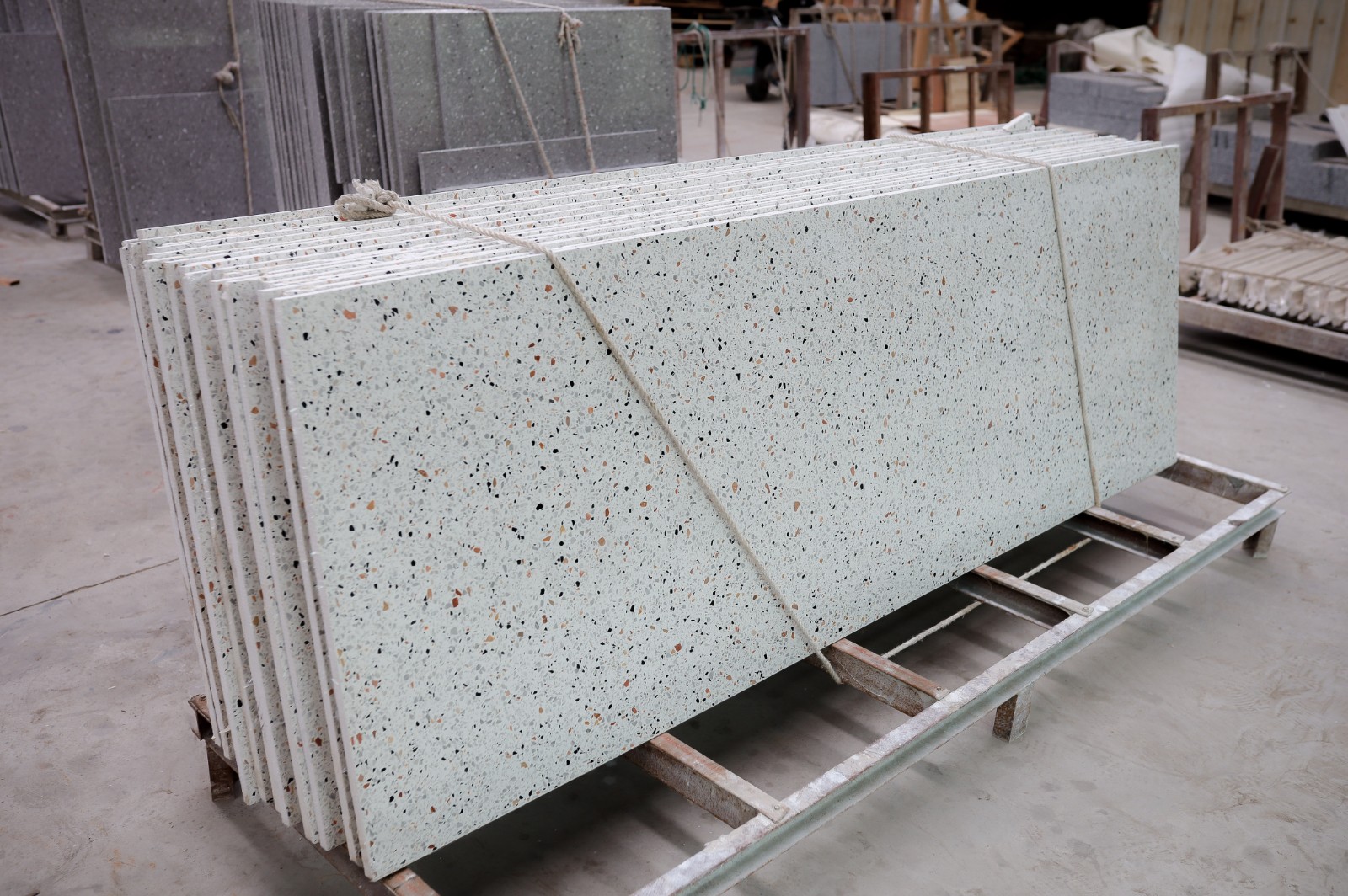 inorganic terrazzo advantage