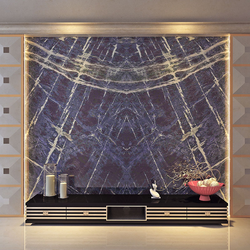 Jingtai Blue luxury wall marble stone design