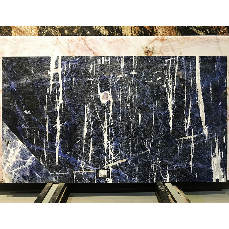 Jingtai Blue luxury wall marble stone design