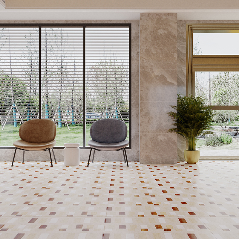 Terrazzo Pattern Design Flooring