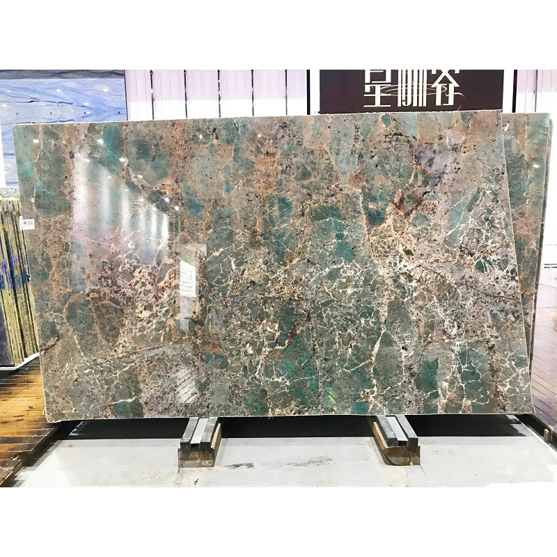 Amazon green floor and wall marble luxury stone