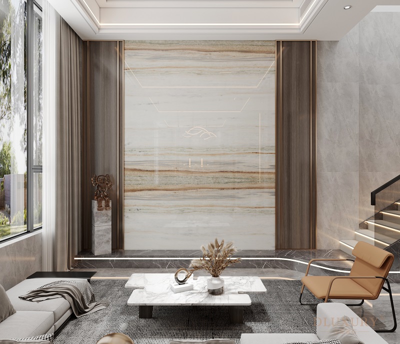 luxury golden marble