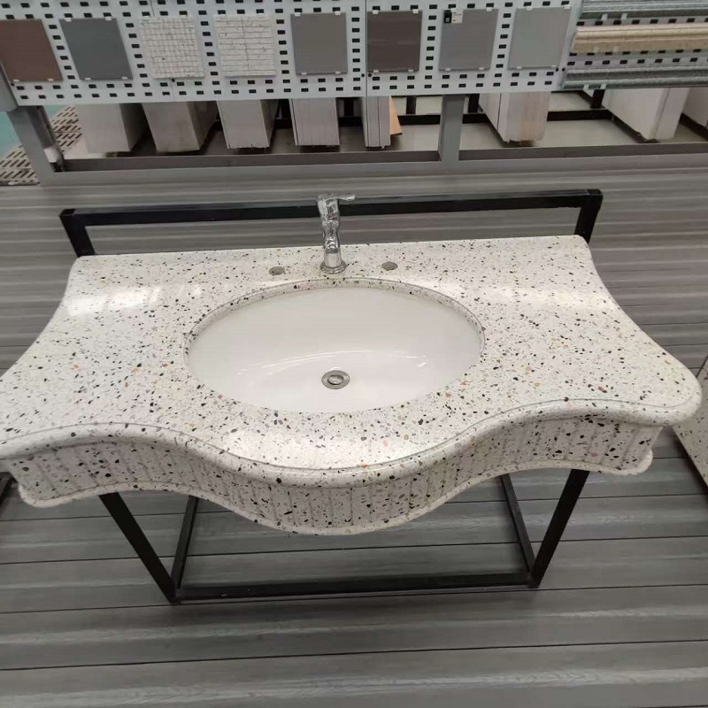 terrazzo wash basin