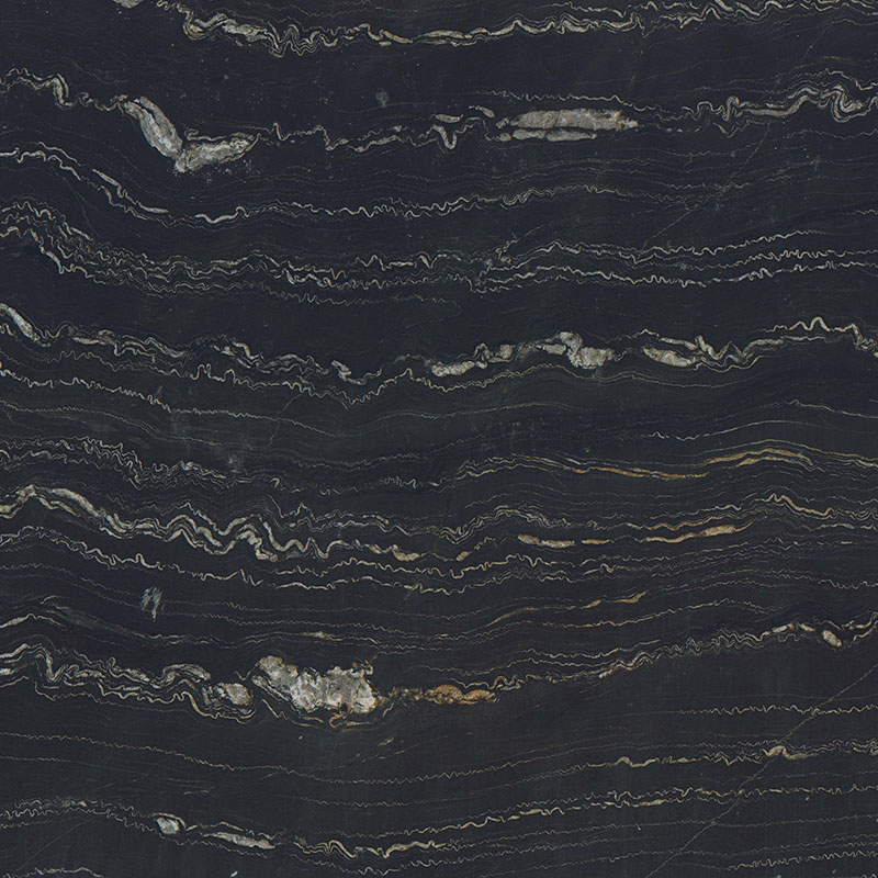 Gold pattern black luxury stone slab table supplier