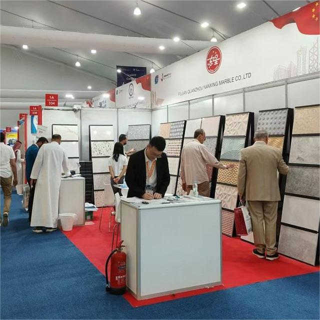 The fusion of stone and creativity: Dongxing Group's wonderful display at Saudi Build2024