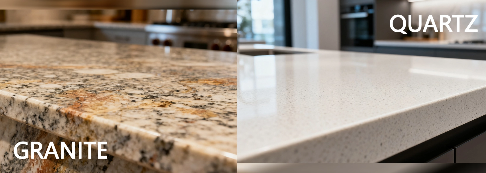 white quartz countertops